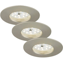 Afbeelding in Gallery-weergave laden, Lot de 3 spots led encastrables 470lm IP44 Couleur Gris Satin dimmable
