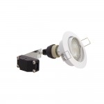 Cargar imagen en el visor de la galería, Pack de 5 spots encastrés XANLITE - lumière neutre - ampoules LED GU10 incluses
